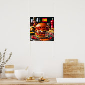 Madrid Munchies: Chorizo Magic Poster (Küche)