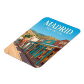 Madrid New Mexico Magnet (Linke Seite)