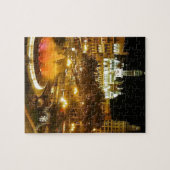 Madrid Night Skyline Puzzle (Horizontal)