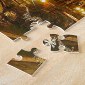 Madrid Night Skyline Puzzle (Seite)