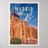 Madrid, Ort der spanischen Gastronomie Poster (Vorne)