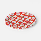 Madrid Pappteller (Schrägansicht)