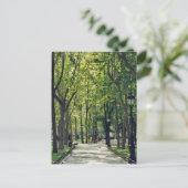 Madrid Park Postkarte (Stehend Vorderseite)