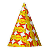 Madrid Partyhütchen (Rückseite)