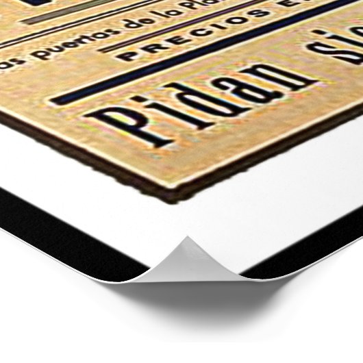 Madrid, Plaza de toros, Spanien, Stierkämpfe Poster (Ecke)