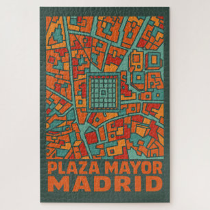 Madrid Plaza Mayor Puzzle
