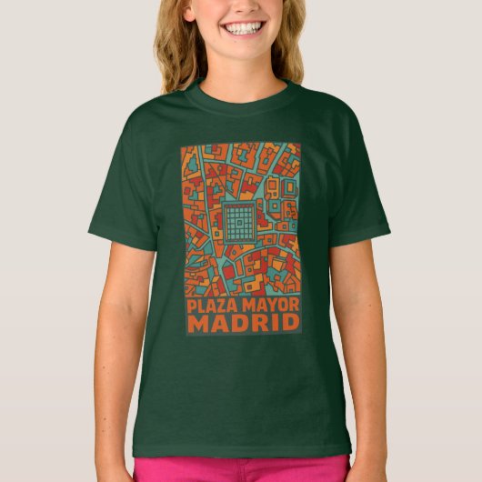 Madrid Plaza Mayor T-Shirt (Vorderseite)