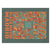 Madrid Plaza Mayor Tischdecke (Vorderseite (Horizontal))