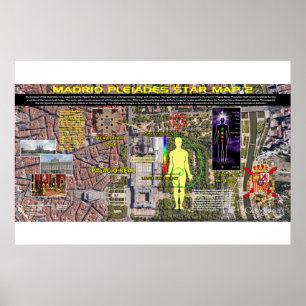 Madrid Pleiades Muster 2 Poster