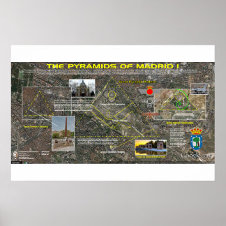 Madrid Pleiades Muster 3 Poster