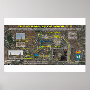 Madrid Pleiades Pattern 4 Poster