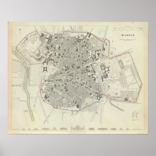 Madrid Poster (Vorne)