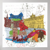 Madrid Poster (Vorne)