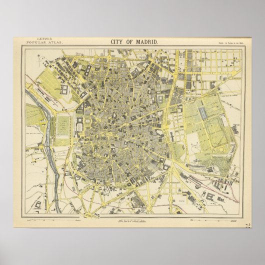 Madrid Poster (Vorne)