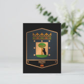 Madrid Postkarte (Stehend Vorderseite)
