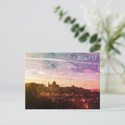 Madrid  postkarte (Stehend Vorderseite)