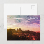 Madrid  postkarte (Vorne/Hinten)