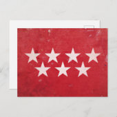 Madrid Postkarte (Vorne/Hinten)