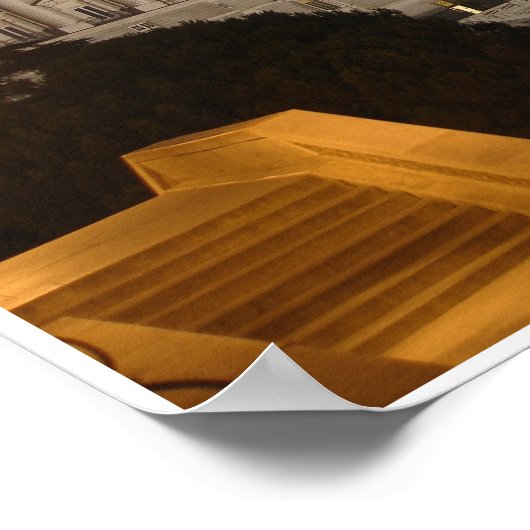 Madrid Royal Palace Poster (Ecke)