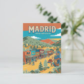 Madrid, Santa Fe New Mexico Postkarte (Stehend Vorderseite)