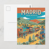 Madrid, Santa Fe New Mexico Postkarte (Vorne/Hinten)