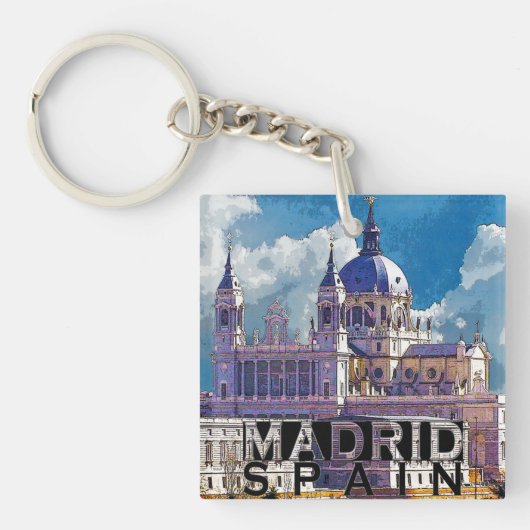 Madrid Schlüsselanhänger (Vorderseite)