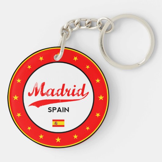 Madrid Schlüsselanhänger (Rückseite)