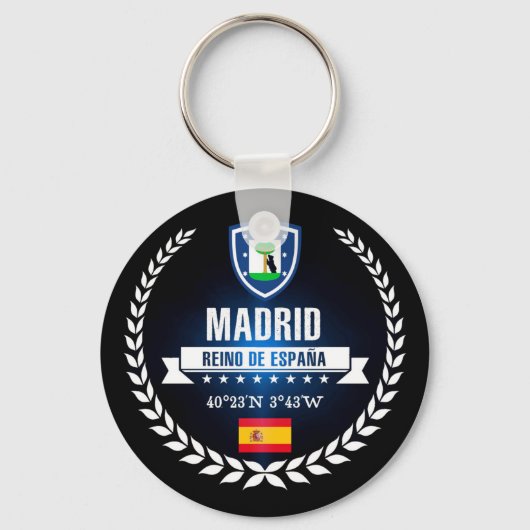 Madrid Schlüsselanhänger (Vorderseite)