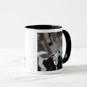 Madrid, schwarzer Vesparoller Tasse (VorderseiteRechts)