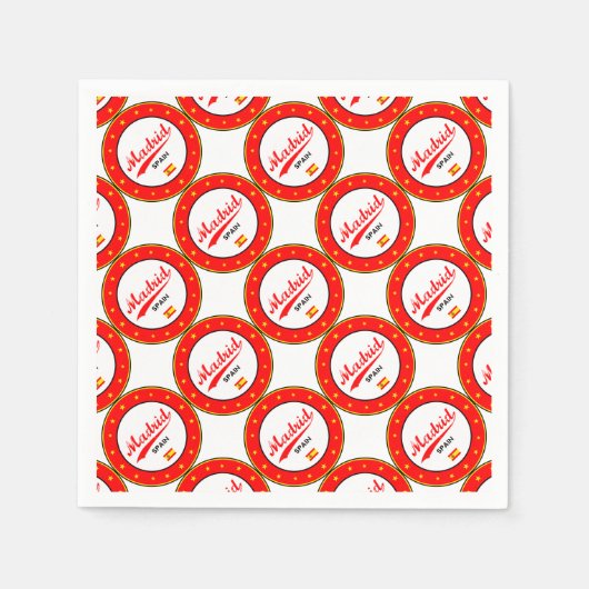 Madrid Serviette (Vorderseite)