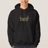 Madrid Skyline New Year Hoodie (Vorderseite)
