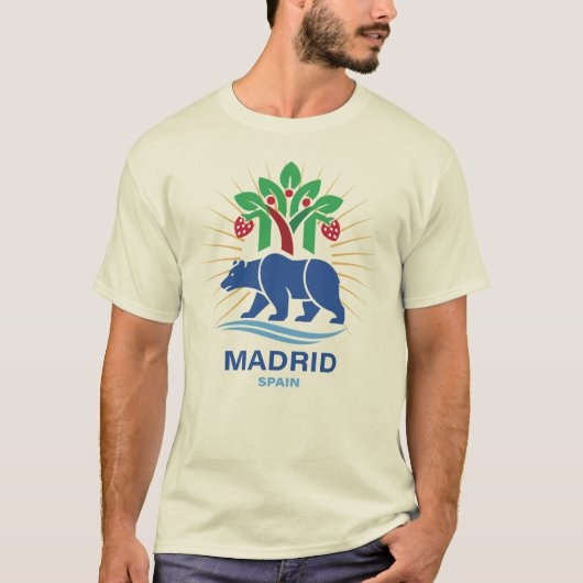 Madrid Spain Europe T-Shirt (Vorderseite)