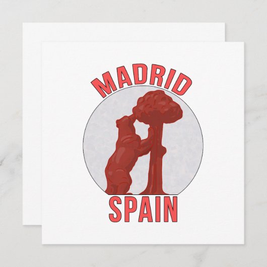 Madrid Spanien (Vorne/Hinten)