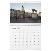 Madrid, Spanien 2014 Kalender (Jan 2027)