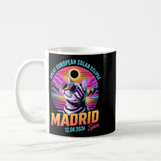 Madrid Spanien 2026 Große Europäische Sonnenfinste Kaffeetasse