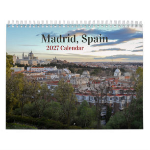 Madrid Spanien 2027 Kalender