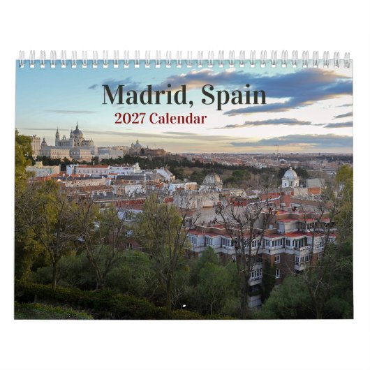 Madrid Spanien 2027 Kalender (Titelbild)