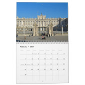 Madrid Spanien 2027 Kalender (Feb 2027)