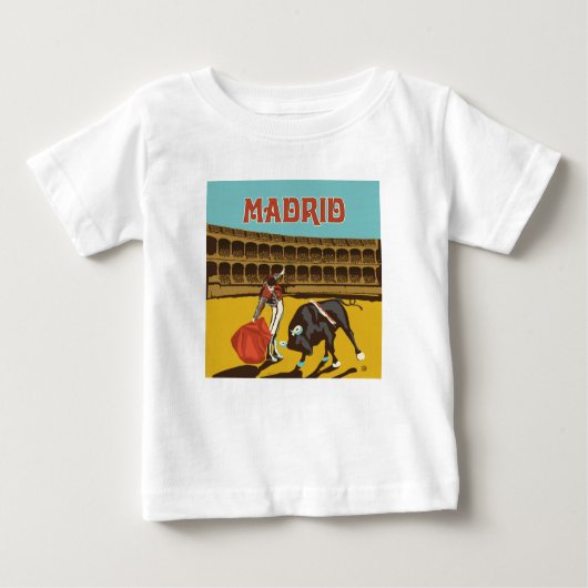 Madrid, Spanien Baby T-shirt (Vorderseite)