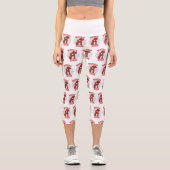 Madrid Spanien Capri Leggings (Vorderseite)