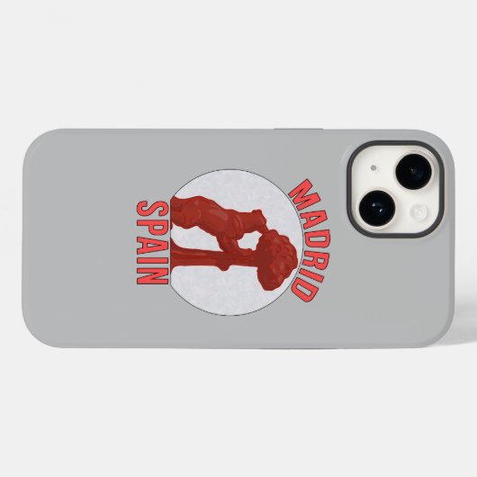 Madrid Spanien Case-Mate iPhone Hülle (Rückseite (Horizontal))