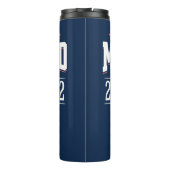 Madrid Spanien City Traveller Sports Style Thermosbecher (Rückseite)