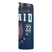 Madrid Spanien City Traveller Sports Style Thermosbecher (Nach rechts gedreht)