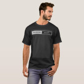 Madrid Spanien Doppelblock T-Shirt (Vorne ganz)