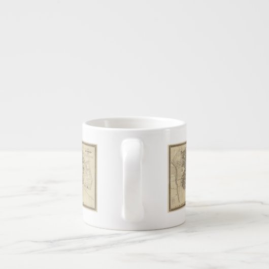 Madrid, Spanien Espressotasse (Rückseite)