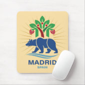 Madrid Spanien Europa Mousepad (Mit Mouse)