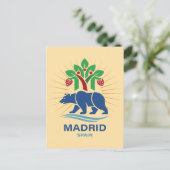 Madrid Spanien Europa Postkarte (Stehend Vorderseite)
