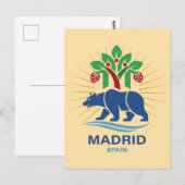 Madrid Spanien Europa Postkarte (Vorne/Hinten)
