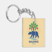 Madrid Spanien Europa Schlüsselanhänger (Vorderseite links)