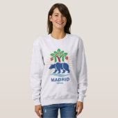 Madrid Spanien Europa Sweatshirt (Vorne ganz)